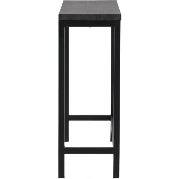 Nouseva sivupyt 110 x 30 cm - Musta