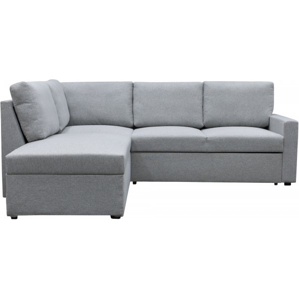 Dream vuodesohva silytyksell (kulmasohva) vasen - Tummanharmaa