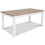 Skagen-sohvapyt 180 cm - Valkoinen/tammipetsaus