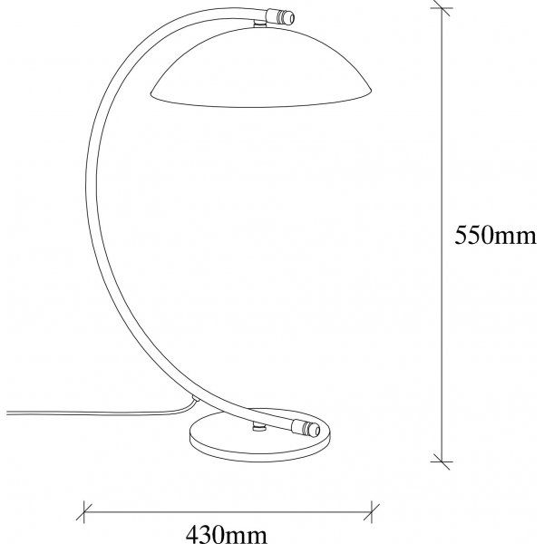 Silvan pöytävalaisin - musta Silvan pöytävalaisin - musta