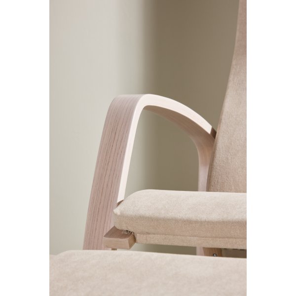Grötö lepotuoli - Beige/Whitewash Grötö lepotuoli - Beige/Whitewash