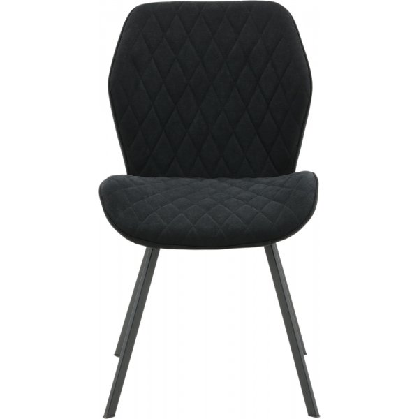 Greta ruokapöydän tuoli - Musta kangas Greta ruokapöydän tuoli - Musta kangas