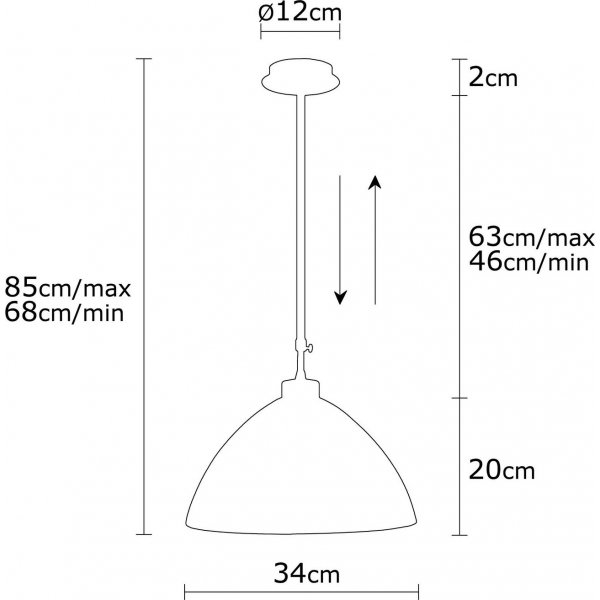 Bergama kattovalaisin N-143 - kultaa Bergama kattovalaisin N-143 - kultaa