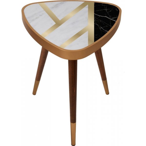 Linjainen sivup�yt�kolmio 45 x 45 cm - Moniv�rinen