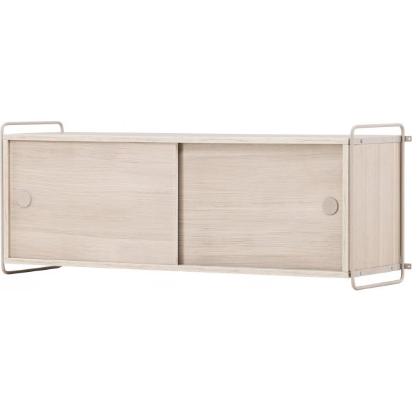 Paris-seinäkaappi 48 x 122 cm - Beige/Whitewash Paris-seinäkaappi 48 x 122 cm - Beige/Whitewash