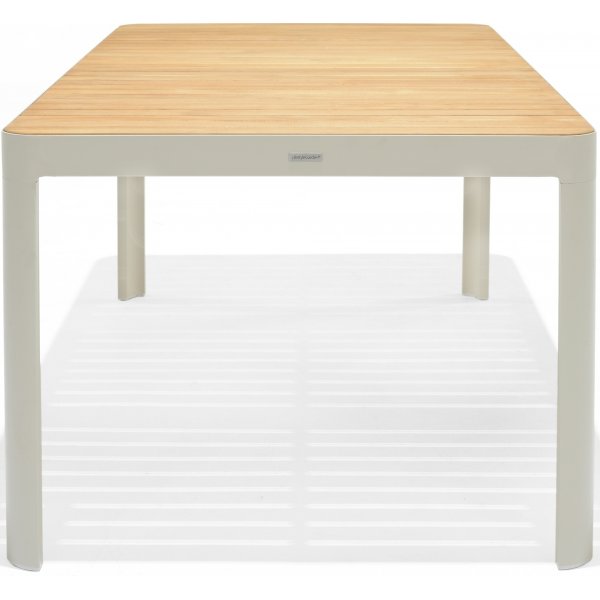 Portals ruokailuryhmä 8 - Valkoinen/tiikki Portals ruokailuryhmä 8 - Valkoinen/tiikki