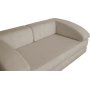 Lincoln 3-istuttava vuodesohva beige vakosametti