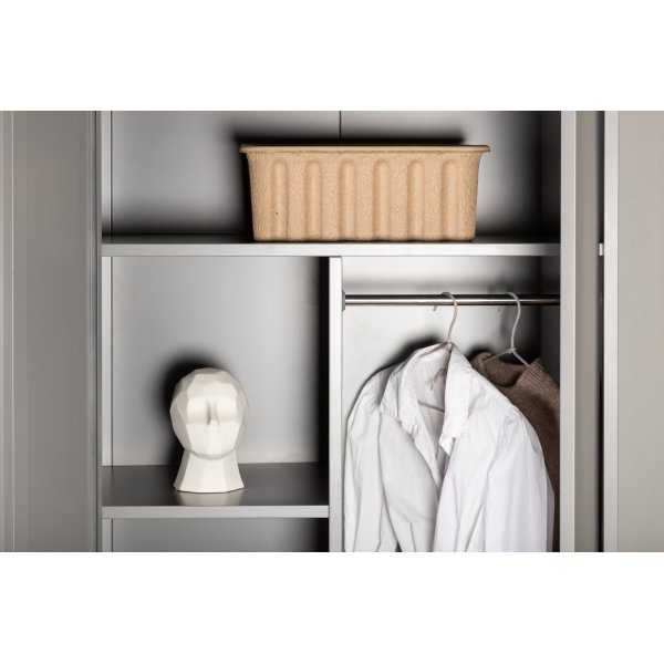 Alexander-vaatekaappi - vaaleanharmaa