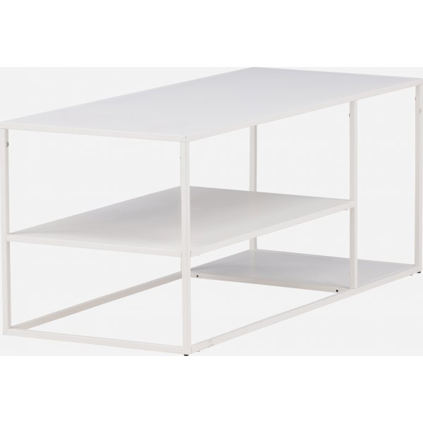 Trène sohvapöytä 120 x 50 cm - Valkoinen Trène sohvapöytä 120 x 50 cm - Valkoinen