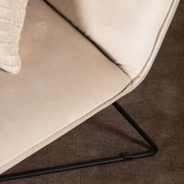 X-lounge divaani nojatuoli - beige X-lounge divaani nojatuoli - beige