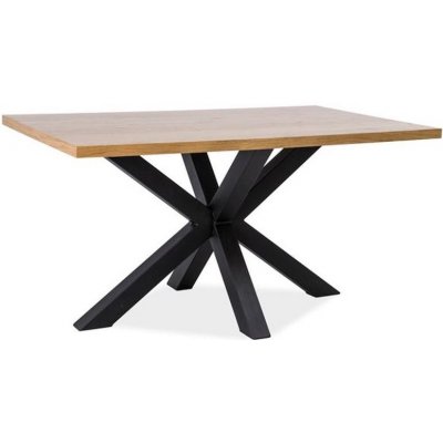 Ruokapöytä Finley 180 cm - Tammi/musta