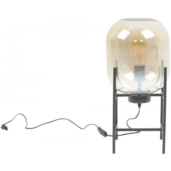Elements-pöytävalaisin - Musta/kirkas lasi Elements-pöytävalaisin - Musta/kirkas lasi