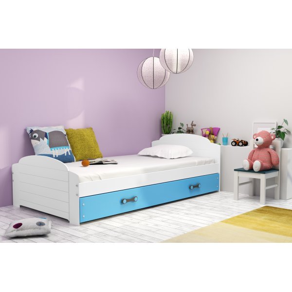 Junioris�nky Helsing�r 90x200 cm (valkoinen tai harmaa v�ri)