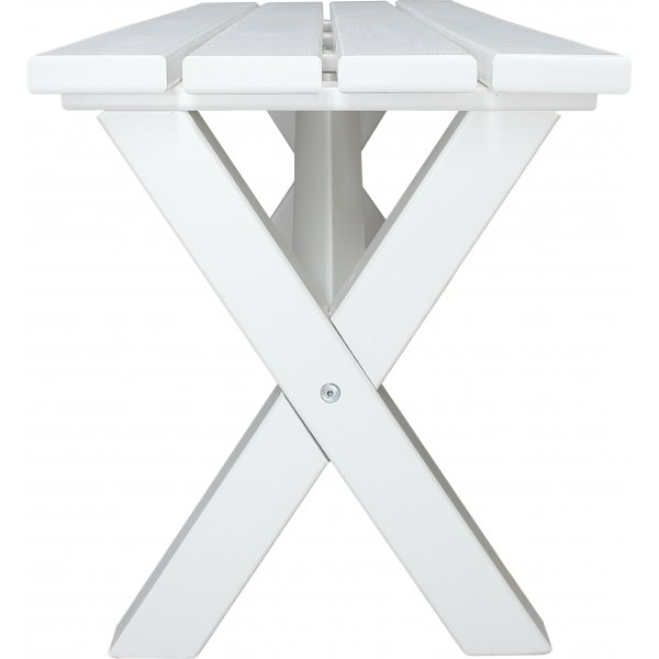 Scottsdale-penkki 140 cm - Valkoinen Scottsdale-penkki 140 cm - Valkoinen