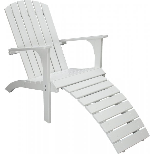 Kungshamn kansituoli jalkatuella - valkoinen + Huonekalujen puhdistus Kungshamn kansituoli jalkatuella - valkoinen + Huonekalujen puhdistus