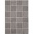 Matthews Harmaa/valkoinen litte matto - 160x230 cm