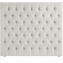 Nord-sngynpty napeilla 180 x 120 cm - Harmaanbeige sametti