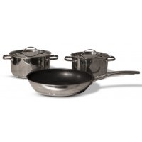 Rix-astia 3 osaa 18/8 terästä - Kiillotettua terästä Rix-astia 3 osaa 18/8 terästä - Kiillotettua terästä
