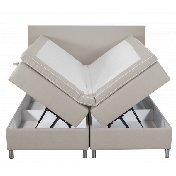 Accent boxbed -snky silytystilalla - 180 x 200 cm - Beige