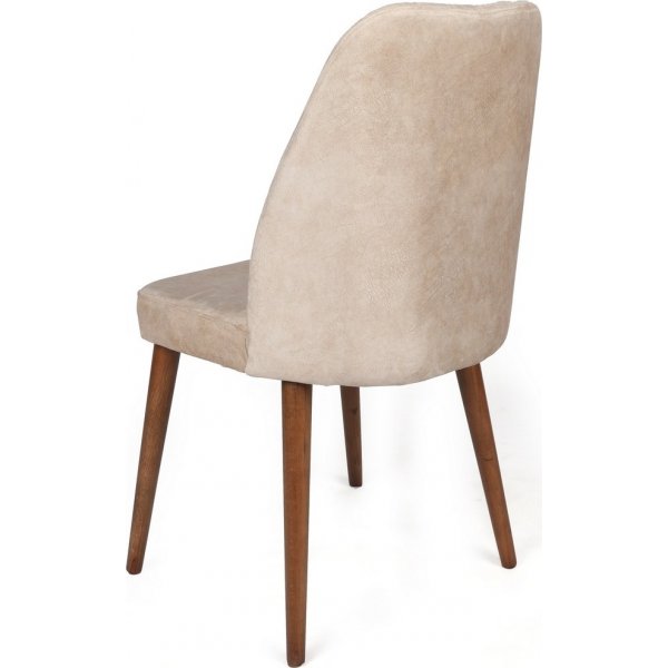 Alfred ruokapöydän tuolisarja - Kerma/pähkinä Alfred ruokapöydän tuolisarja - Kerma/pähkinä