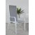 Copacabana nojatuoli - harmaa/valkoinen