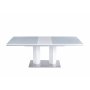 Colombia-ruokapöytä, jatkettava 160-200 cm - Valkoinen Colombia-ruokapöytä, jatkettava 160-200 cm - Valkoinen