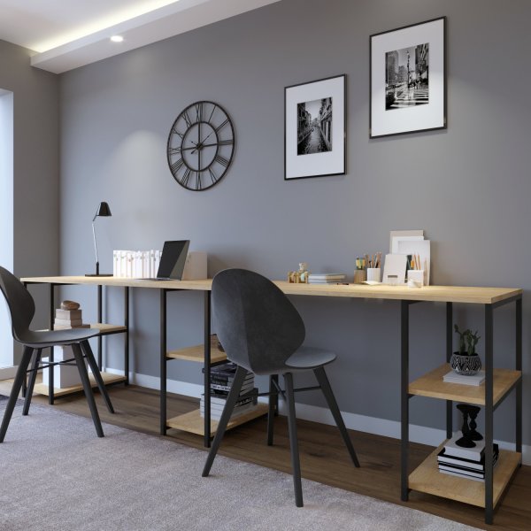 Limbo työpöytä 270x60 cm - Tammi Limbo työpöytä 270x60 cm - Tammi