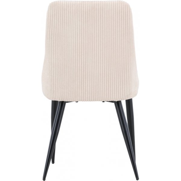 Leone ruokatuoli - beige vakosametti Leone ruokatuoli - beige vakosametti