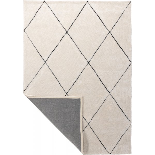 Patrik matto - Musta/valkoinen Patrik matto - Musta/valkoinen