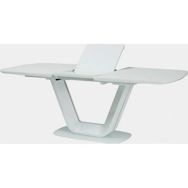 Bumbi ruokapöytä 160-220 cm - Valkoinen Bumbi ruokapöytä 160-220 cm - Valkoinen