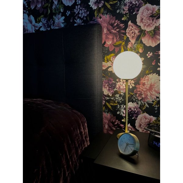 Molekyylipytvalaisin - Matta messinki/opaalivalkoinen