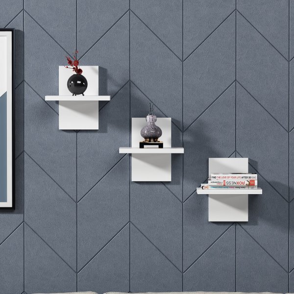 Quincy seinähylly Valkoinen Quincy seinähylly Valkoinen