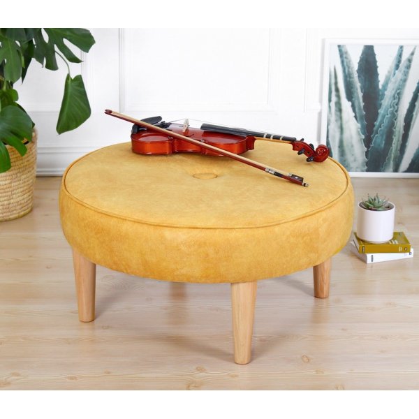 Sunset Pouf - keltainen