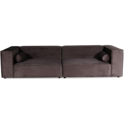 Madison 3-istuttava sohva 300 cm - Mullanruskea (sametti)