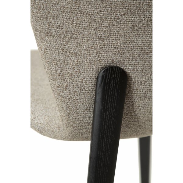 Paragon ruokatuoli - ruskea boucle Paragon ruokatuoli - ruskea boucle