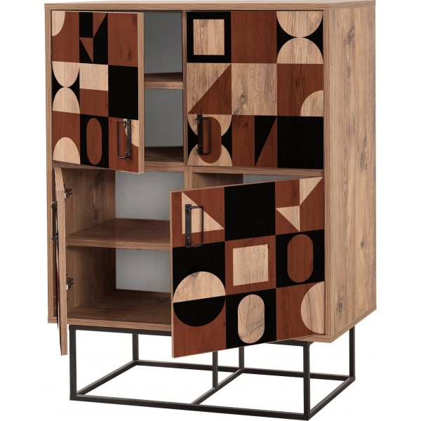 Quantum Chess -kaappi - mänty Quantum Chess -kaappi - mänty