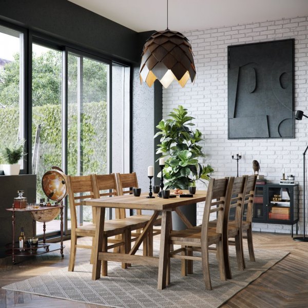 Woodforge vintage -ruokapyt kierrtyspuusta