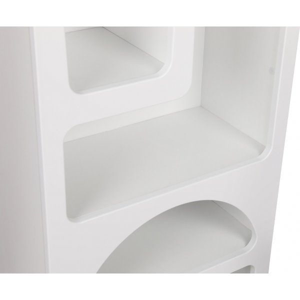 Vivanta hylly 60x30x150 cm - Valkoinen