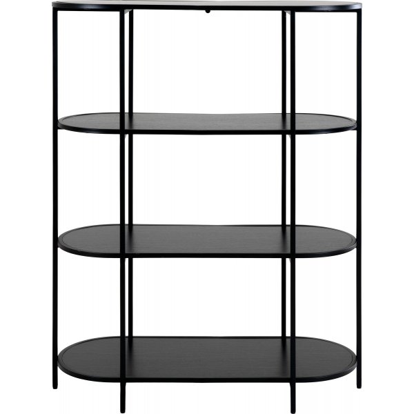 Valkoinen hylly - musta Valkoinen hylly - musta