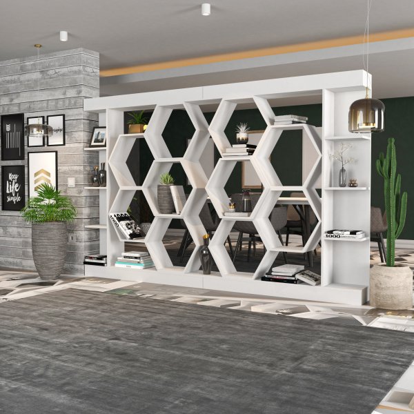 Sueno kirjahylly - valkoinen Sueno kirjahylly - valkoinen