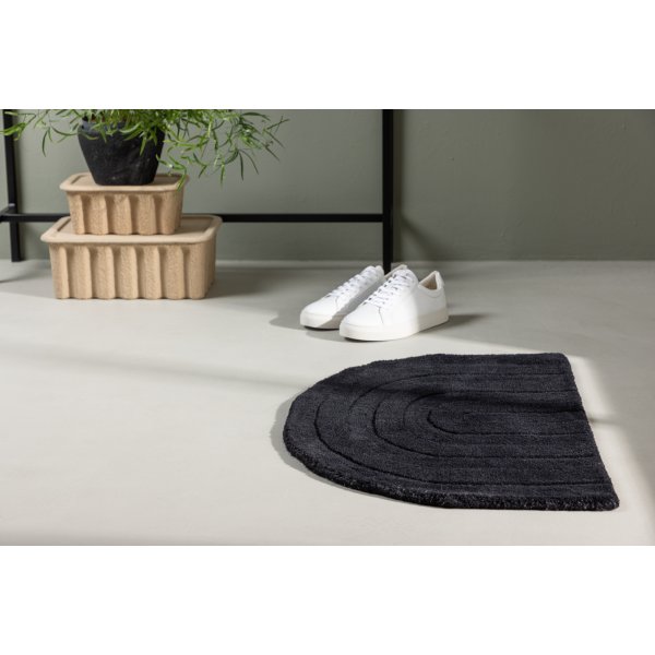 Nora-matto 50 x 80 cm - Musta Nora-matto 50 x 80 cm - Musta