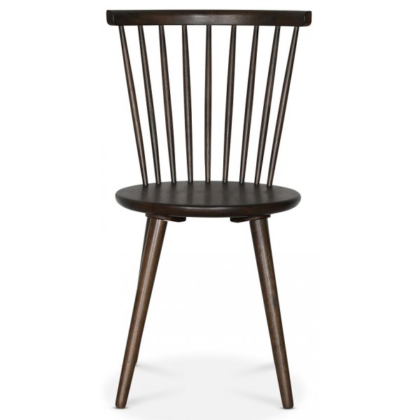 Sintorp ruokailuryhmä, pyöreä ruokapöytä Ø115 cm sis. 4 keppituolia Castor - Ruskea marmori (laminaatti) + Huonekalujen jalat Sintorp ruokailuryhmä, pyöreä ruokapöytä Ø115 cm sis. 4 keppituolia Castor - Ruskea marmori (laminaatti) + Huonekalujen jalat