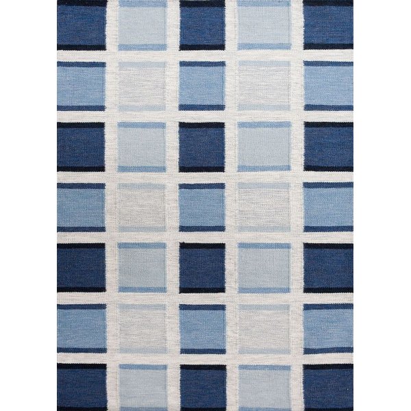 Kilim matto CJ - sininen