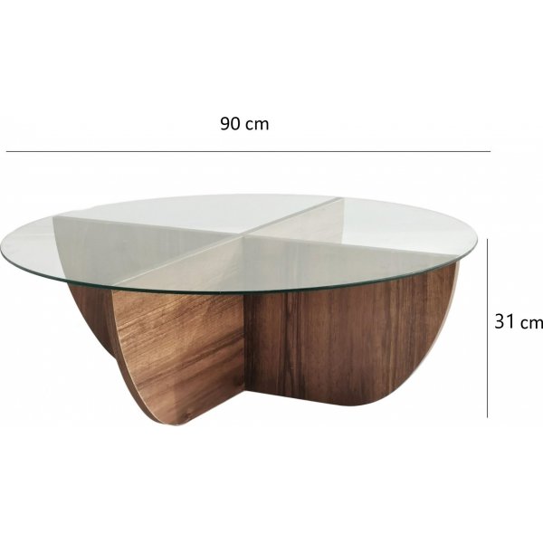 Lily sohvap�yt� �90 cm - P�hkin�