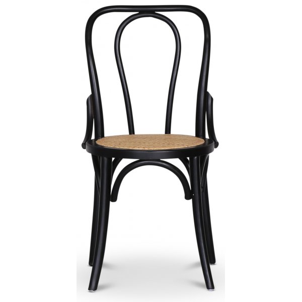 Sintorp ruokailuryhm, pyre ruokapyt 115 cm sis. 4 sarjaa taivutettuja tuoleja - Musta marmori (laminaatti) + Huonekalujen jalat