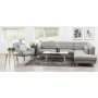 Century sohvapyt 115 x 60 cm - Valkoinen pigmentoitu tammi