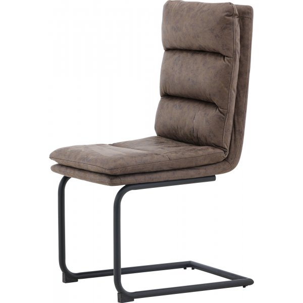 Zizo ruokapöydän tuoli - musta/ruskea Zizo ruokapöydän tuoli - musta/ruskea