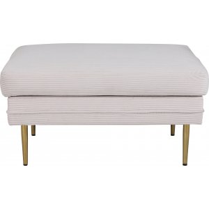 Savanna pouf - beige vakosametti Savanna pouf - beige vakosametti