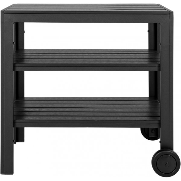 Taormina tarjoiluvaunu - musta