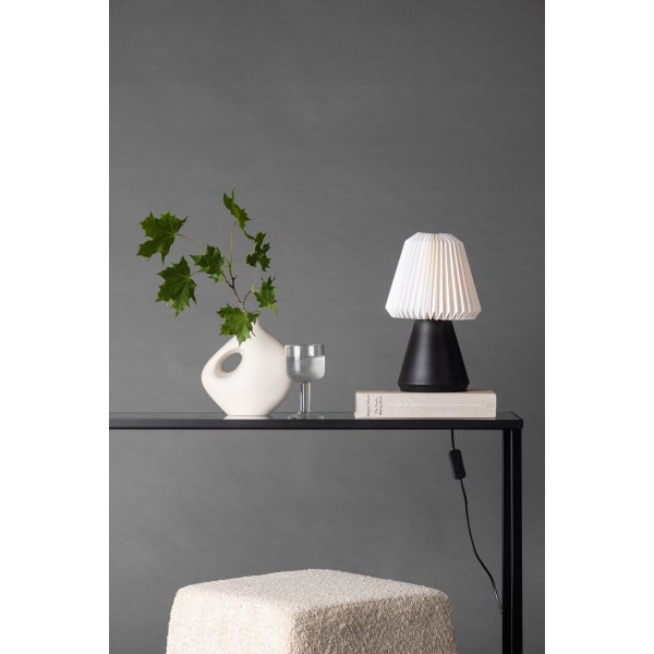 Fj�llen p�yt�valaisin - musta/valkoinen